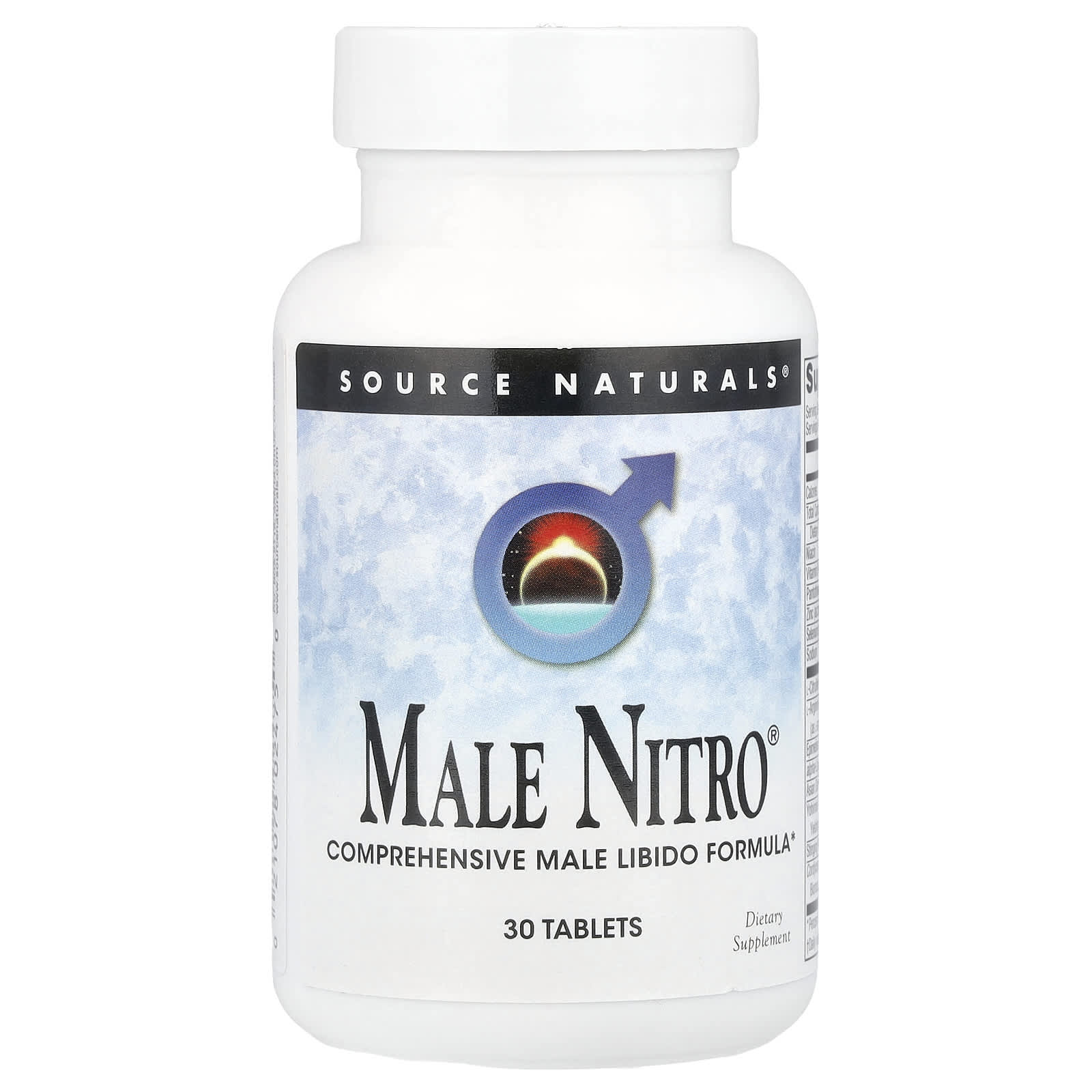 Source Naturals, Male Nitro, 30 Tablets