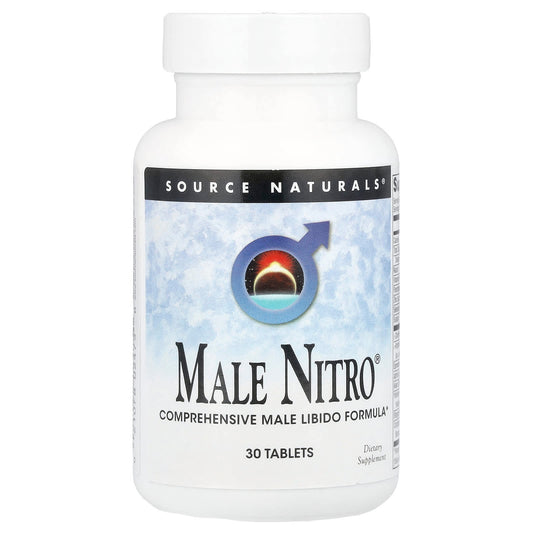 Source Naturals, Male Nitro, 30 Tablets