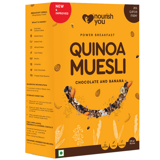 Quinoa Muesli Chocolate & Banana 700g