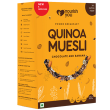 Load image into Gallery viewer, Quinoa Muesli Chocolate &amp; Banana 700g