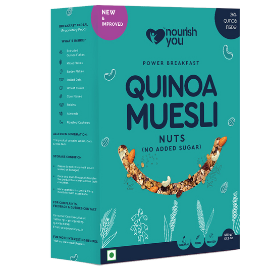 Quinoa Muesli Nuts - No Added Sugar 700g
