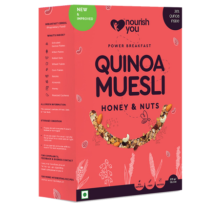 Quinoa Muesli Honey & Nuts 700g