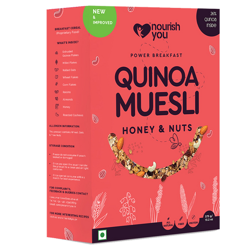 Quinoa Muesli Honey & Nuts 700g