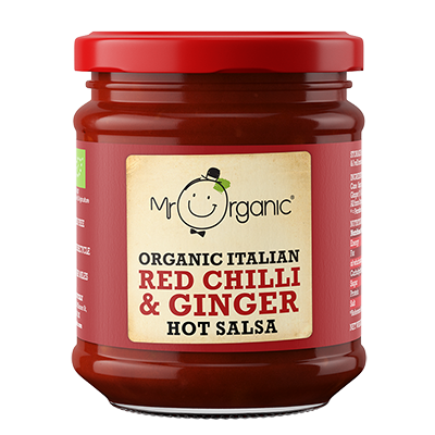 Italian Red Chilli And Ginger Hot Salsa (200g)